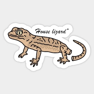 House lizard Sticker